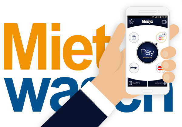 App-pay mit Mietwasch