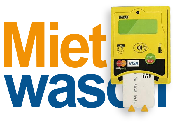 Creditcard-pay mit Mietwasch
